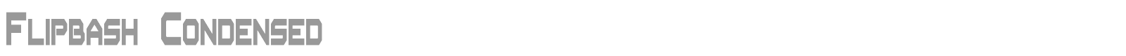 Flipbash font preview